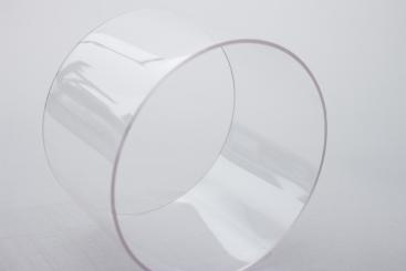 Polycarbonat Rohr farblos, ab Ø 45 bis 100 mm 