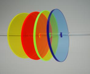 PERSPEX® Acrylglas GS Tafel farbig transparent-fluoreszierend 