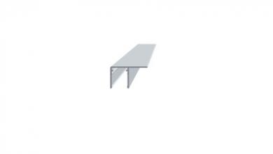 alwo® P 16 U-Profil mit seitl. Lasche aus Aluminium eloxiert 