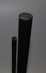POM Rundstab schwarz dia 45 mm bis dia 200 mm / 2000 mm lang 