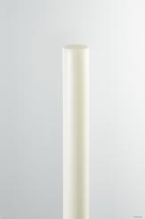 PVDF Rundstäbe natur  2000 mm lang ab Ø 10 mm 