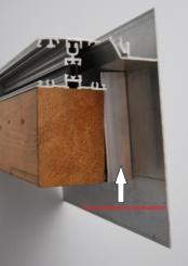 ALWO Abschlußwinkel für Seitenblende 188 