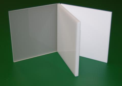 Acrylglas XT Tafel weiß-massiv, Großformat 