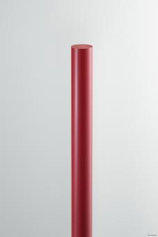 PVC Rundstäbe extrudiert rot, Länge 1000 mm 