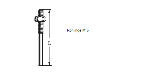 Rohlinge zum Selbstbiegen von Haken 