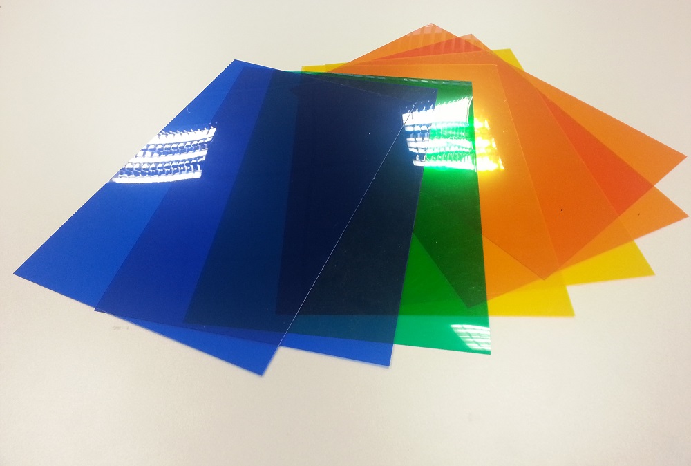 PVC Folien Paket farbig gemischt